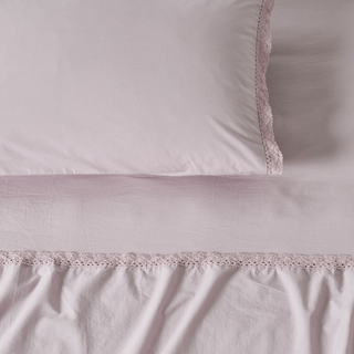Marion Lavender Sheet Set by Linen House