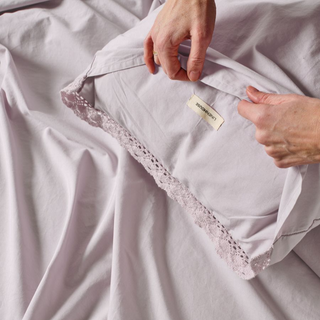 Marion Lavender Sheet Set by Linen House