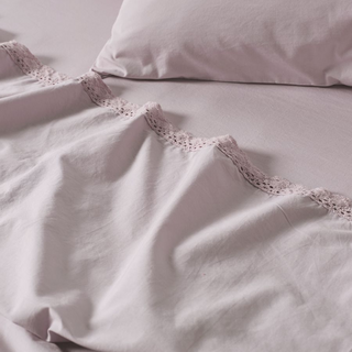 Marion Lavender Sheet Set by Linen House