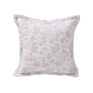 Myra Blush Square Cushion by Bianca