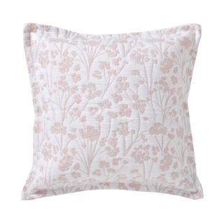 Myra Blush Polyester/Cotton European Pillowcase