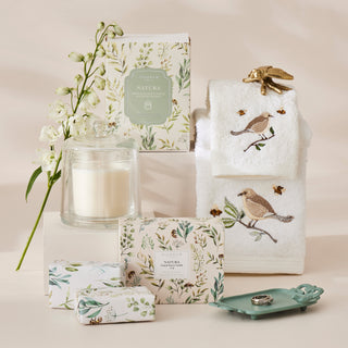 Natura Glass Cloche Scented Candle by Pilbeam Living