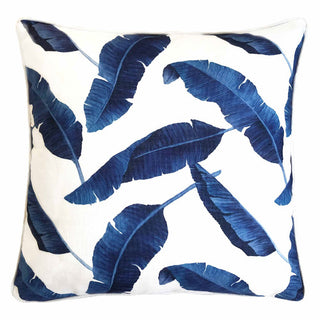 Daydream Noosa Navy Square Filled Cushion 50 x 50cm by Zaab
