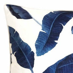 Daydream Noosa Navy Square Filled Cushion 50 x 50cm by Zaab