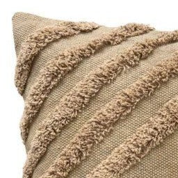 Osaka Caramel Square Filled Cushion 50 x 50cm by Zaab