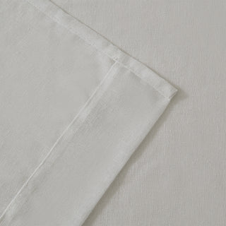 Orson Concealed Tab Sheer Curtain in WHITE by Zaab