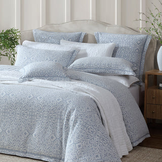 Althea Denim Quilt Cover Set by Private Collection