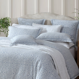 Althea Denim Square Cushion by Private Collection