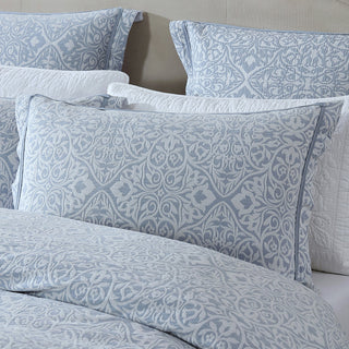 Althea Denim Quilt Cover Set by Private Collection