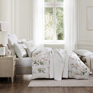 Amandaline Ivory Quilt Cover Set by Private Collection