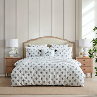 Bellevue White Quilt Cover Set by Private Collection