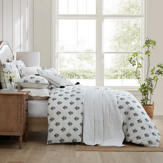 Bellevue White Quilt Cover Set by Private Collection
