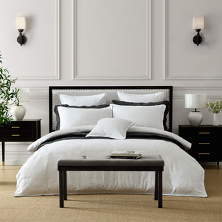Catalina White Quilt Cover Set by Private Collection