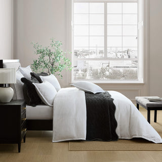 Catalina White Quilt Cover Set by Private Collection