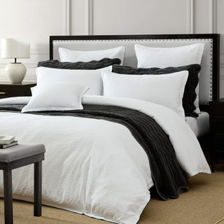 Catalina White Quilt Cover Set by Private Collection