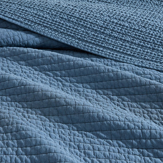 Cocoon Petrol Coverlet Set by Private Collection