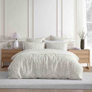 Fleur Ink Quilt Cover Set by Private Collection