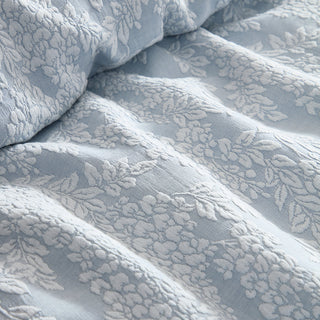 Garden Veil Chambray Quilt Cover Set by Private Collection