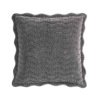 Indiana Charcoal European Sham by Private Collection