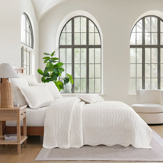 Indiana Ivory Quilt Cover Set by Private Collection