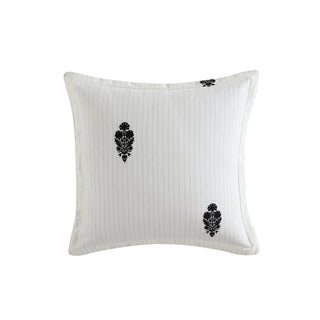 Khari Charcoal Square Cushion by Private Collection