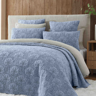 Lilian Denim Bedspread by Private Collection