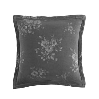 Maisey Charcoal European Pillowcase by Private Collection