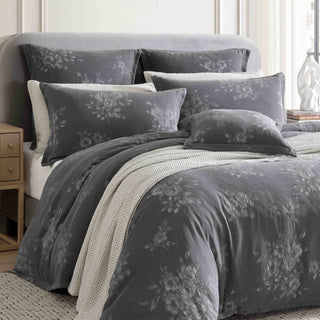 Maisey Charcoal Cushion by Private Collection