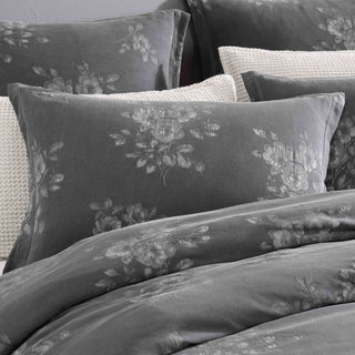 Maisey Charcoal Quilt Cover Set by Private Collection
