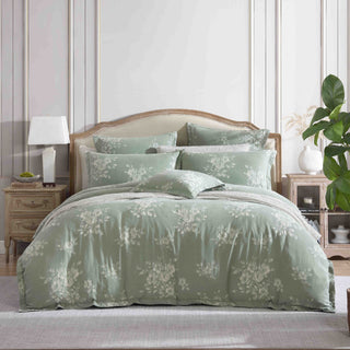 Maisey Moss Quilt Cover Set by Private Collection
