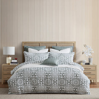 Mayfair Cilantro Quilt Cover Set by Private Collection