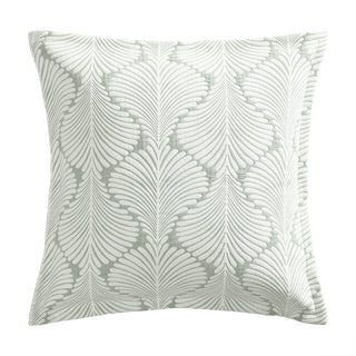 Monsera Sage European Pillowcase by Private Collection