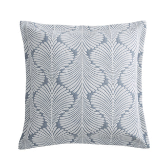Monsera Chambray European Pillowcase by Private Collection