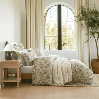 Perpetua Natural Quilt Cover Set by Private Collection