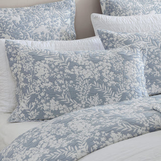 Quinn Denim Quilt Cover Set by Private Collection