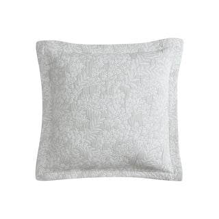 Quinn Silver European Pillowcase by Private Collection