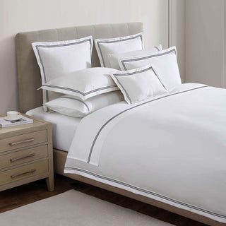 Santiago Charcoal Quilt Cover Set by Private Collection