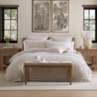 Savanna Natural Quilt Cover Set by Private Collection