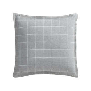 Stratus Charcoal European Pillowcase by Private Collection