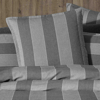 Thatcher Charcoal European Pillowcase by Private Collection