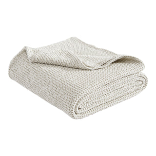 Urban Stone Waffle Blanket by Private Collection