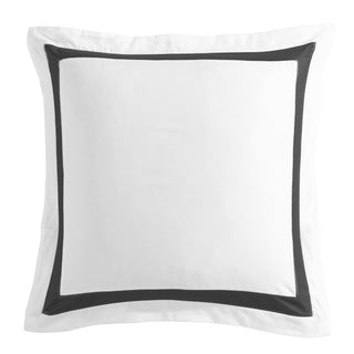 Bentley Charcoal European Pillowcase by Private Collection