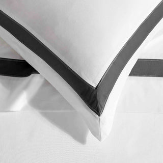 Bentley Charcoal European Pillowcase by Private Collection