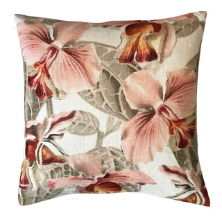 Petunia Blush Square Filled Cushion 50 x 50cm by ZaabPetunia Blush Square Filled Cushion 50 x 50cm by Zaab