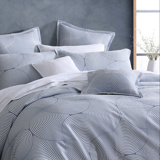 Arlo Slate Cushion by Logan and Mason Platinum