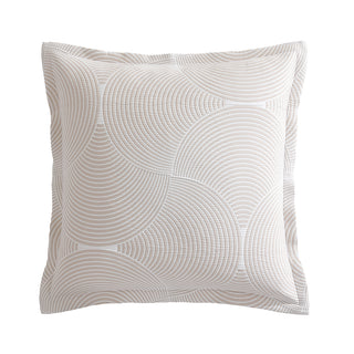 Arlo Stone European Pillowcase by Logan and Mason Platinum