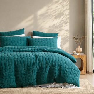 Cascade Lagoon Quilt Cover Set by Logan and Mason Platinum