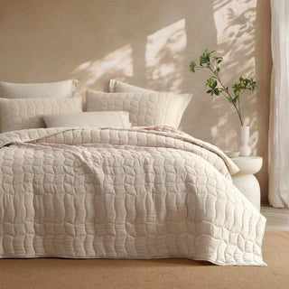 Cascade Stone Comforter Set by Logan and Mason Platinum