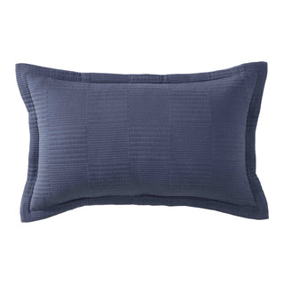 Caspian Indigo Breakfast Cushion by Logan and Mason Platinum
