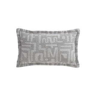 Cyprus Charcoal Breakfast Cushion by Logan and Mason Platinum